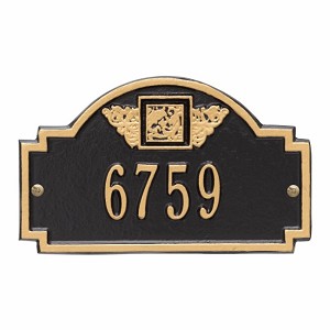 Black Gold Monogram Petite Wall One Line